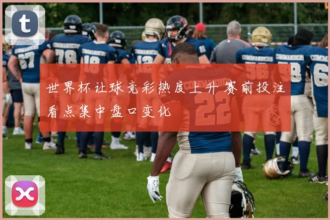 世界杯让球竞彩热度上升 赛前投注看点集中盘口变化