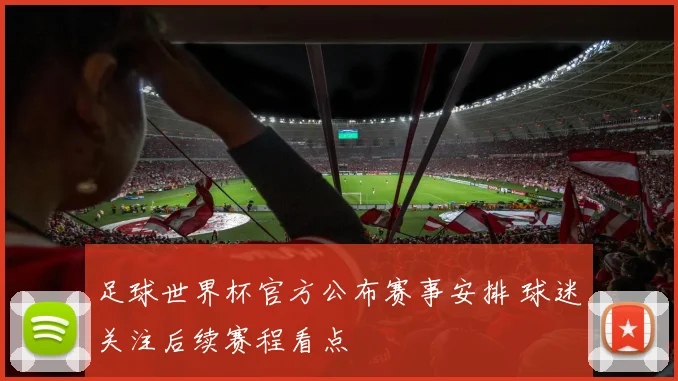 足球世界杯官方公布赛事安排 球迷关注后续赛程看点